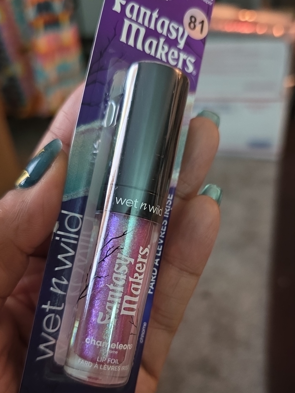 wet n wild Fantasy Makers Chameleon Lip Foil - Iridescent Pink/Purple Shift